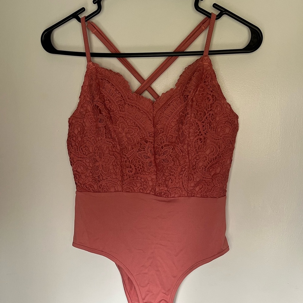 SHEIN Lace Onesie